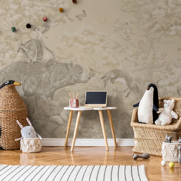 Papier peint Enfant Nature Delicate Playground – VLAdiLA - Img 3