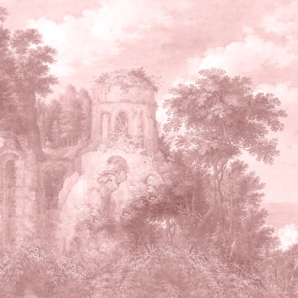 Papier peint Eternal Ruins rose - Img 3