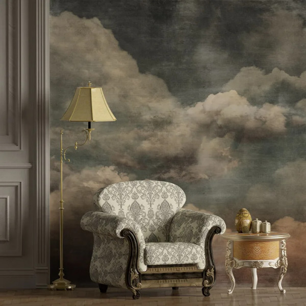 Papier peint Floral Nature Fractus Grunge Rose – VLAdiLA - Img 3