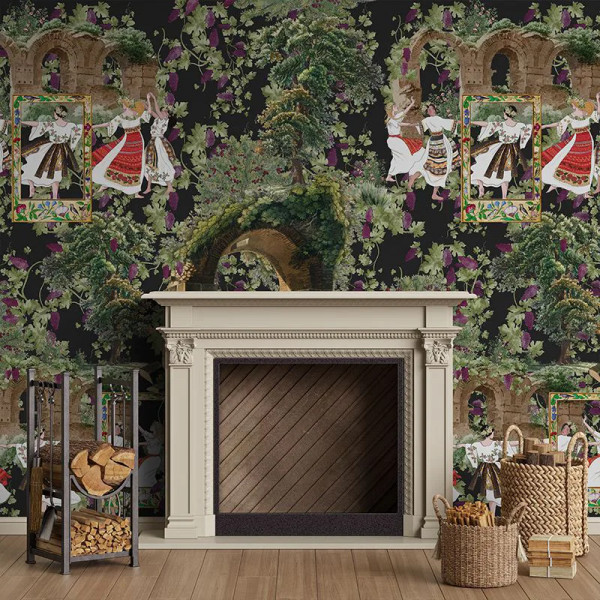 Papier peint Nature Amurg (negru) – VLAdiLA - Img 3