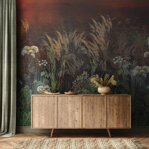 Papier peint Nature Luxe Bright Greenery Nightfall – VLAdiLA - Img 3