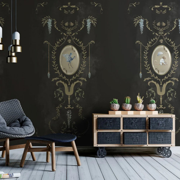 Papier peint Noble Nature Royal Animals Black – VLAdiLA - Img 3