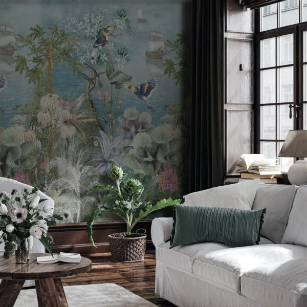 Papier peint Tropical Jungle Paradise Shore – VLAdiLA - Img 3