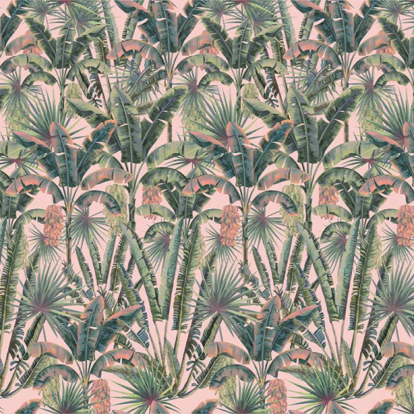 Papier peint Tropical Nature Blush Groove Warm Colors – VLAdiLA - Img 2