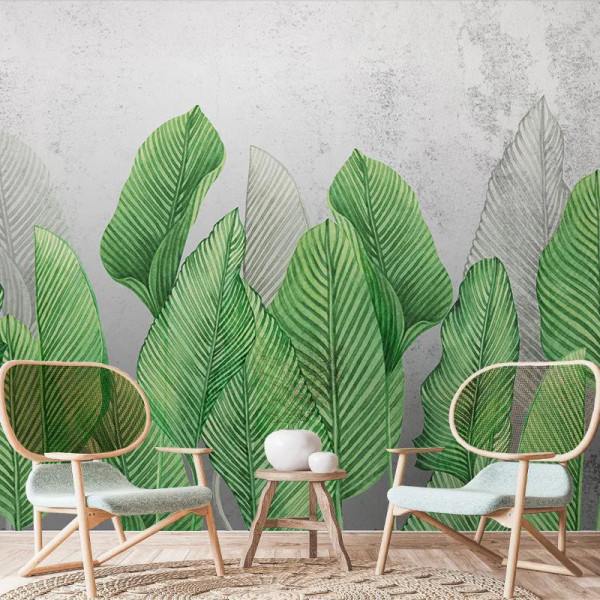 Papier peint Tropical Nature Foliage Dance – VLAdiLA - Img 3
