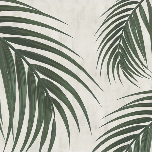 Papier peint Tropical Nature Gentle Leaves – VLAdiLA - Img 2
