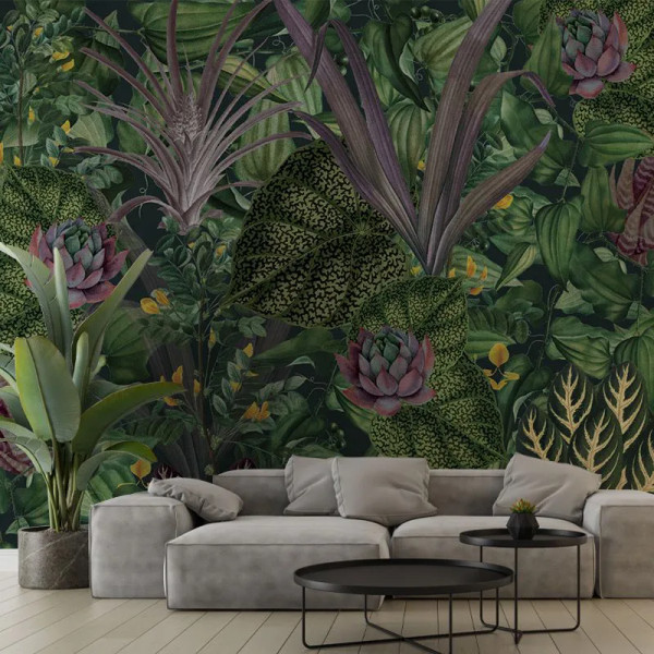 Papier peint Tropical Nature Green Jungle – VLAdiLA - Img 3