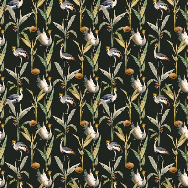 Papier peint Tropical Nature Yellow Purple Tropic – VLAdiLA - Img 2