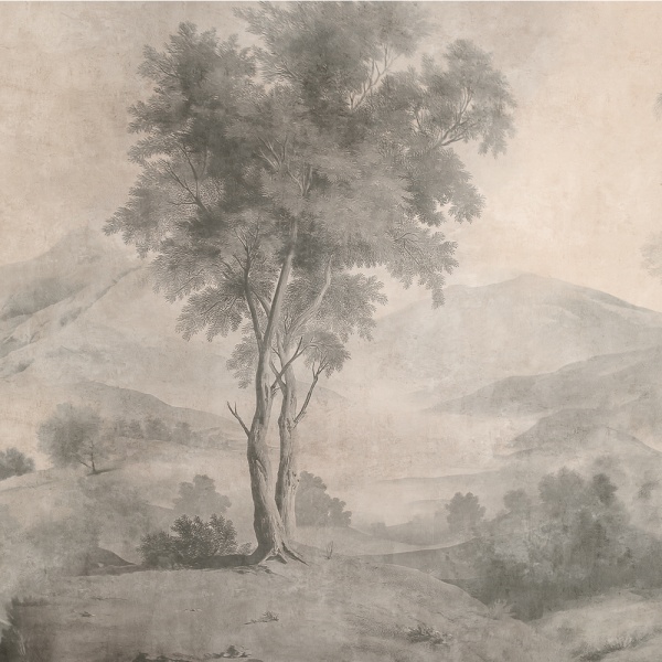 Solitary Tree cream Wallpaper - Img 3