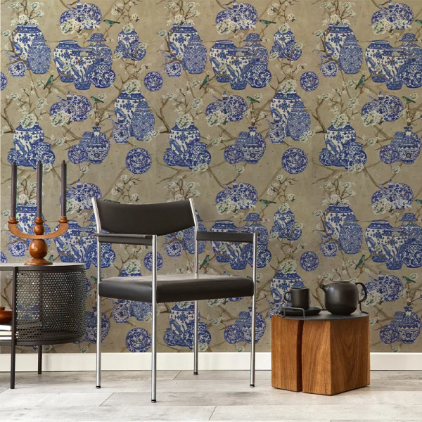 Обои Hydrangea and Ginger Tea Party Cream - Img 3