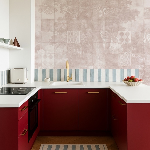 Azure Grove rose Wallpaper - Img 2