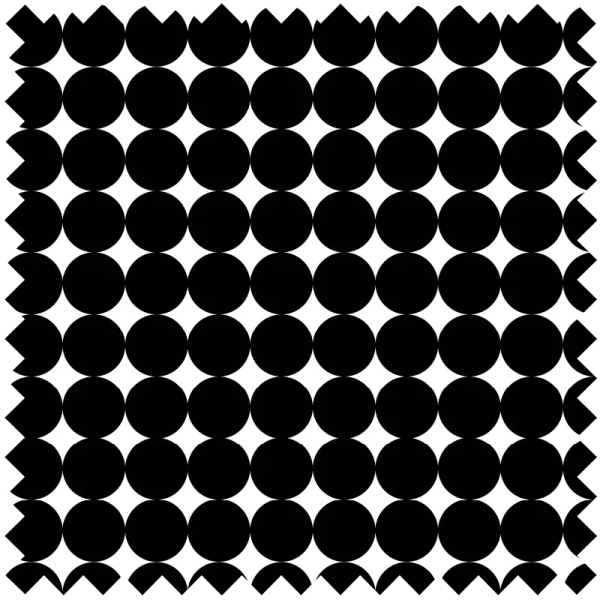 Black Dots Текстилен материал