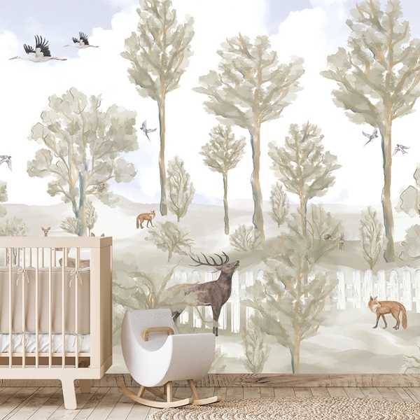 Fawn forest Тапет