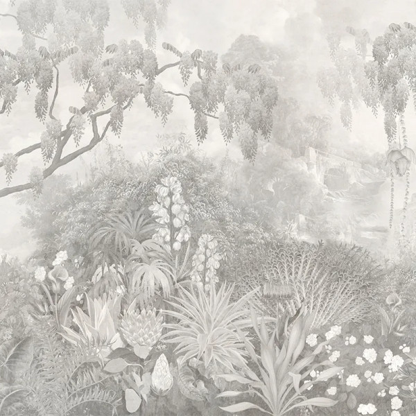 Papier peint Floral Jungle Glycine Faded – VLAdiLA - Img 2