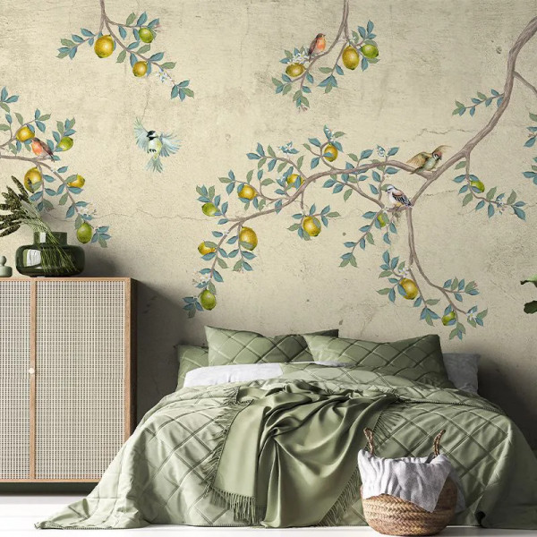 Papier peint Floral Noble Gentle Morning (Cream) – VLAdiLA - Img 3
