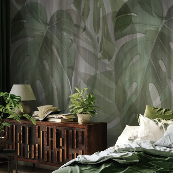 Papier peint Floral Noble Monstera Mirror – VLAdiLA - Img 3