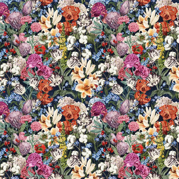 Papier peint Floral Noble Primavera Flowers (Dark) – VLAdiLA - Img 2