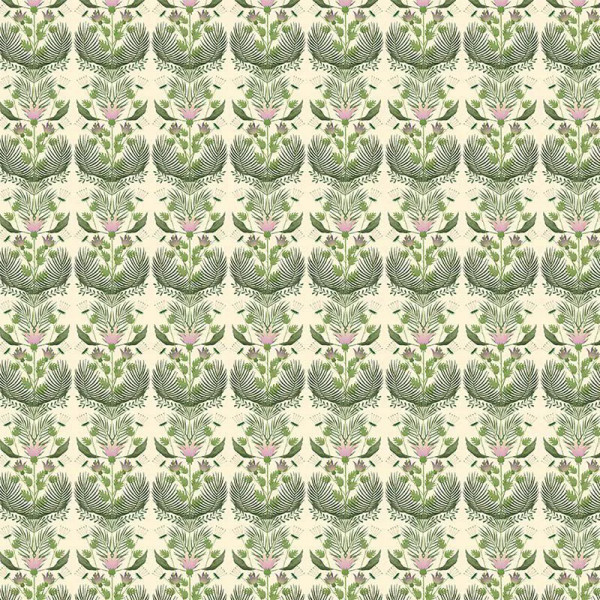 Papier peint Montagne Floral Light Crown of Greens – VLAdiLA - Img 2