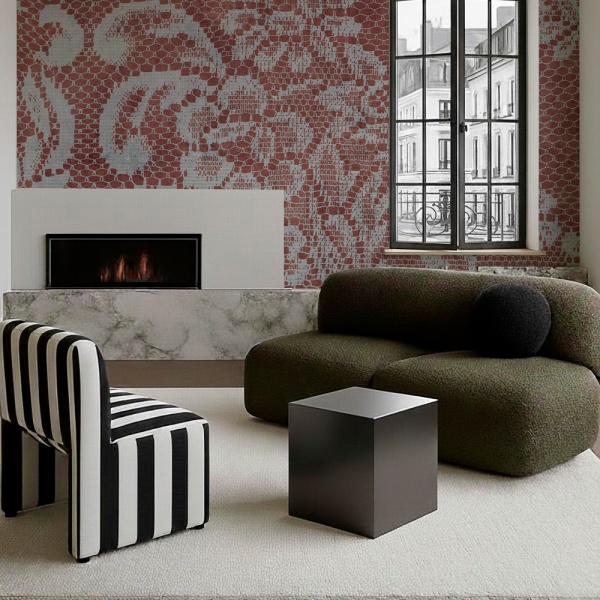 Tapet Ajur (Red) - Img 2