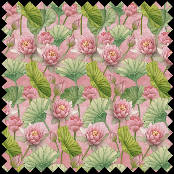 The Pond (pink) Текстилен материал