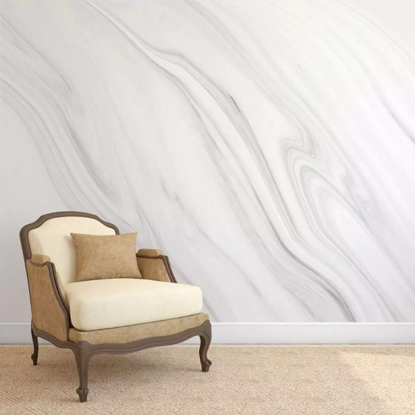 White Fine Marble Тапет