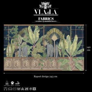 Ткань Arboretum Night - Img 2