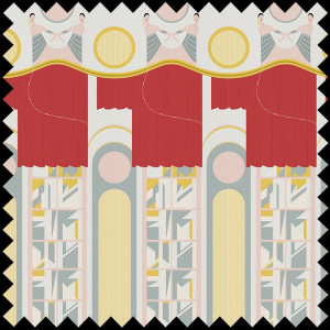 Academy Theatre Pink Текстилен материал - Img 1
