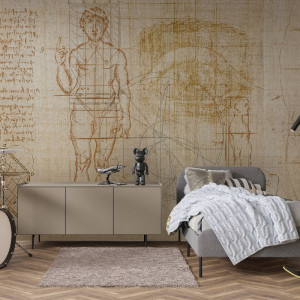 Anatomy of numbers Papel pintado