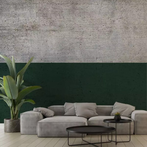 Better Green Half Papel pintado