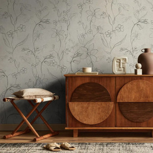 Fine Intaglio Field Paper Texture Тапет