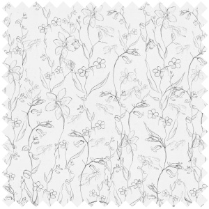 Fine Intaglio White Paper Fabric