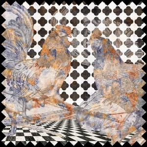 In Batatura (pamant) Fabric