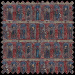 Inchinaciune (rubin) Fabric