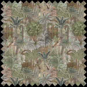 Jungle District (Day) Fabric