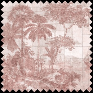 Material Textil Golden Harbor rose