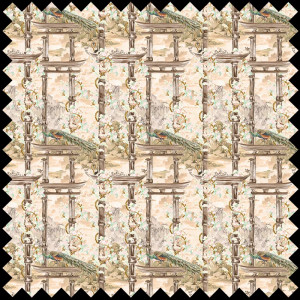 Material Textil Torri Cream Lanscape - Img 1