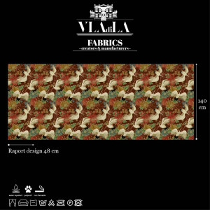 Material Textil Uchikake (red) - Img 2