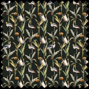 Material Textil Yellow Purple Tropic