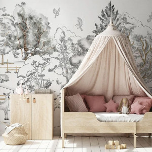 Papier peint Animaux Enfant Adrian's Backyard – VLAdiLA