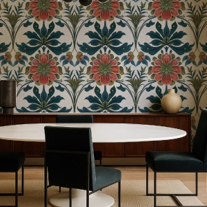 Papier peint Baroness Ivy light