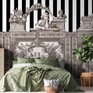 Papier peint Opulent Friezes cream