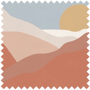 Postcard Desert Clear Sky Stof