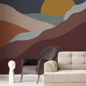 Postcard Desert Night Sky Papier Peint