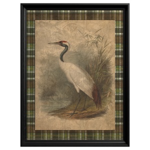 Red crowned Crane Painting - Img 2