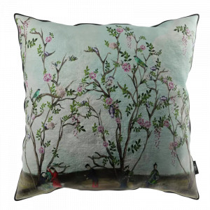 Scenes from Life blue sky Cushion