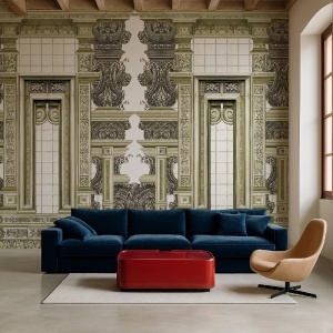 Tapet Ornamental Cathedral cream