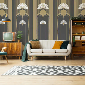 The Delano Brown Papel pintado