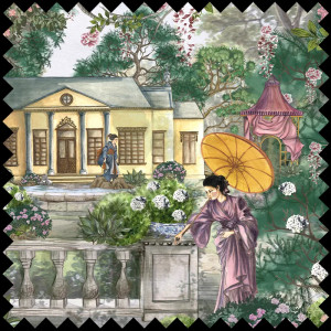 The Monarchal Pavilion Текстилен материал - Img 3