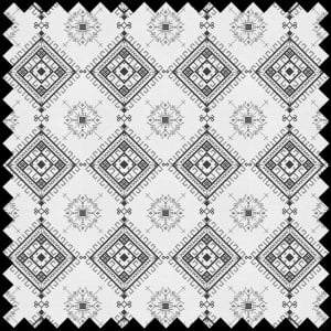 Tissu Izvor (alb-negru)