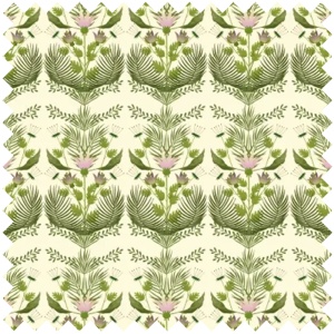 Tissu Light Crown of Greens